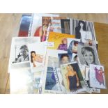 Collectables : Autographs - celebrities inc Anna F