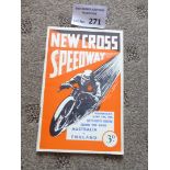 Speedway : New Cross - Australia v England 2nd Tes