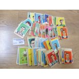 Gum Cards : Football 150+ early issue A+BC cards -