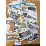 Postcards : collection of around 200 cards in box