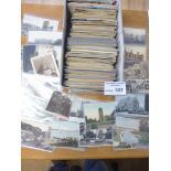 Postcards : A box of 650+ vintage UK mixed topo ca