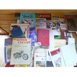Magazines : Box of motoring booklets, magazines, s