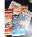 Speedway : Autograph album - early 1950s inc many