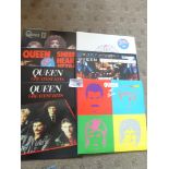 Records : QUEEN - collection of albums (7) inc Que