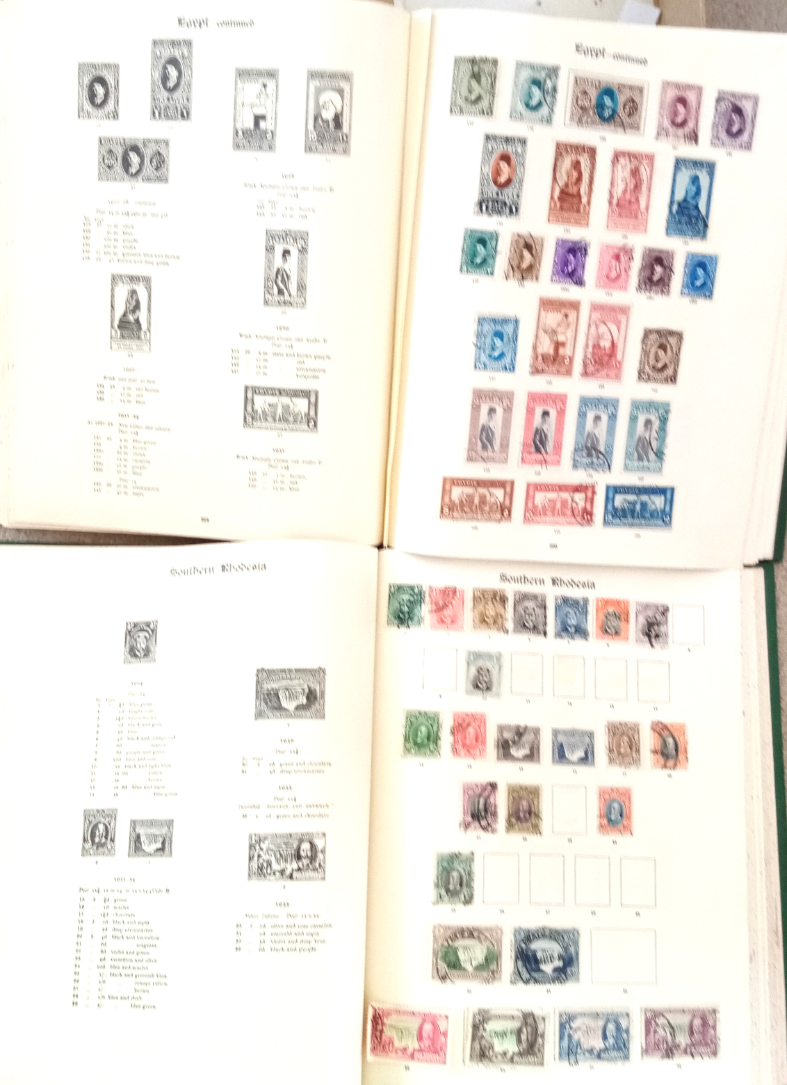 Stamps : SG IDEAL ALBUMS GOOD CONDITION Heavily r - Image 2 of 2
