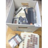 Stamps : Large box of German stamps - all eras alb
