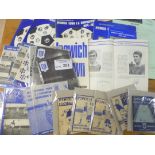 Football : Ipswich Town handbooks 1947/8 onwards t