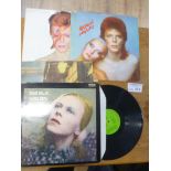 Records : DAVID BOWIE - (4) albums inc Hunky Dory,