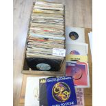 Records : Vintage of crate of 45' singles 200+ mix