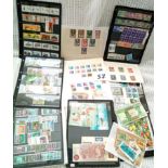 Stamps : Box of Albums, Covers and Loose, Stockcar