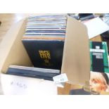 Records : 60+ albums / 12" heavy box inc Madonna,