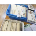 Stamps : Large crate of covers GB. CI, World (100s