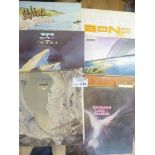 Records : Prog Rock - super lot 8 UK press LP's in