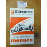 Motor Racing/F1 : Grand Prix programme Monaco 2/3