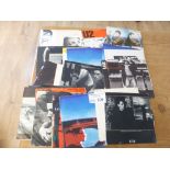 Records : U2 - 30+ picture sleeved 7" singles - go