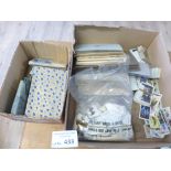 Cigarette Cards : Two boxes of cards - loose & alb