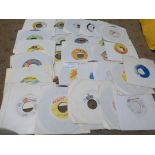 Records : Super collection of Jamaican Reggae 7" s