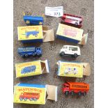 Diecast : Matchbox models (5) in original boxes -