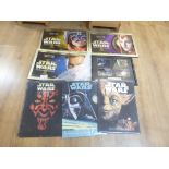 Collectables : Star Wars posters (framed) 3 x Apri