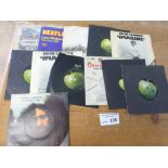 Records : Beatles & related singles - inc Harrison
