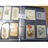 Postcards : 154 victorian/edwardian greeting cards
