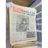 Motorcycling : Collection of newspapers - Motorcyc