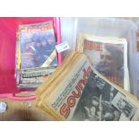 Records : Magazines - Collection in 2 crate of sou