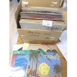 Records : Box of LP's & 12" Electro, Funk, Garage