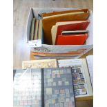 Stamps : Box of various albums World, GB, Charles/