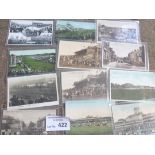 Postcards : Horse Racing cards x12 - early race co