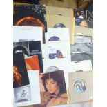 Records : (13) T REX 45's & (9) KATE BUSH 45's - a