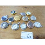 Collectables : Various modern pocket watches in sm