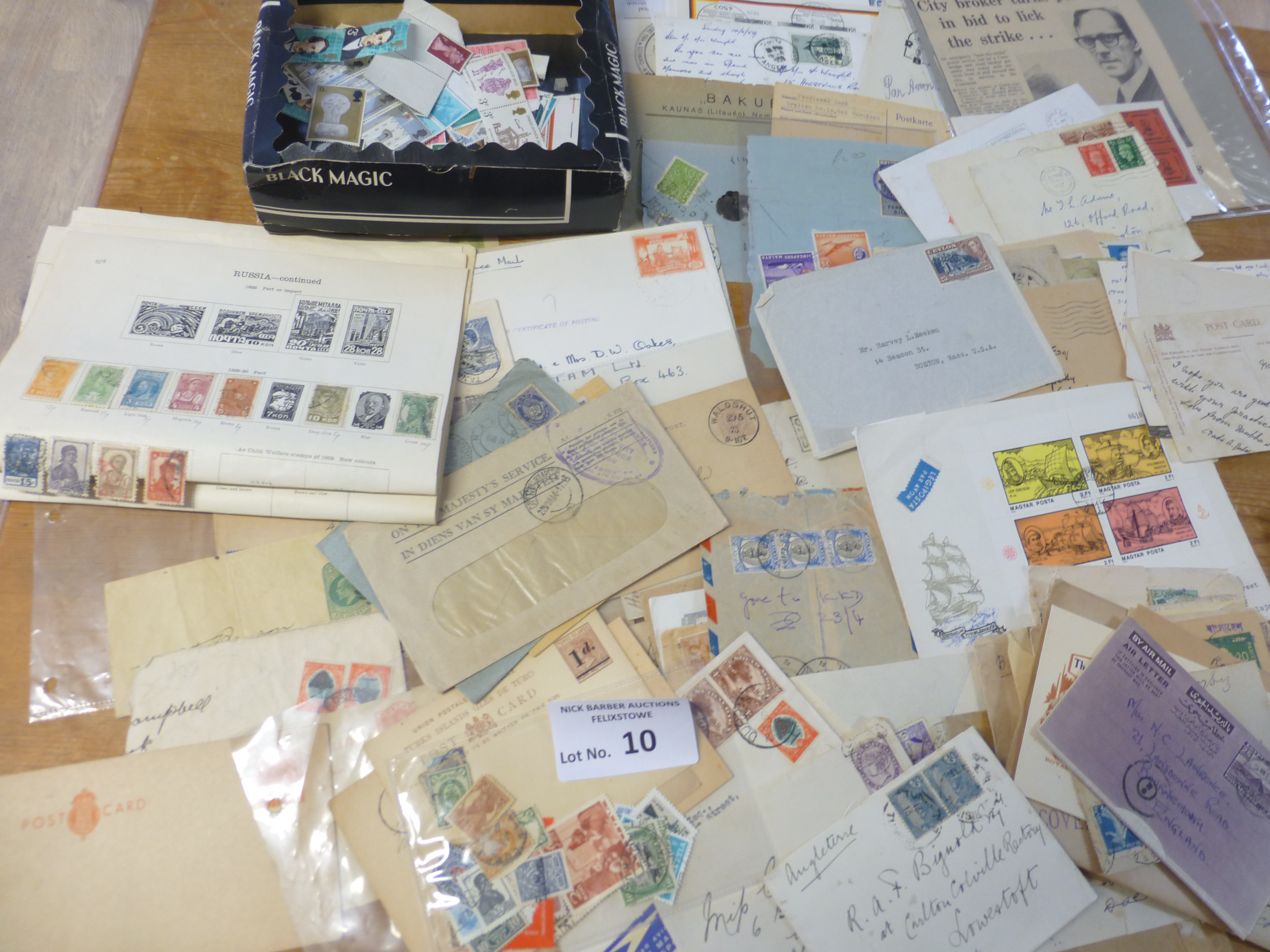 Stamps : Bag of various inc older covers & various - Image 2 of 3