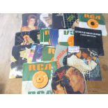 Records : 20 DAVID BOWIE 7" singles - inc picture