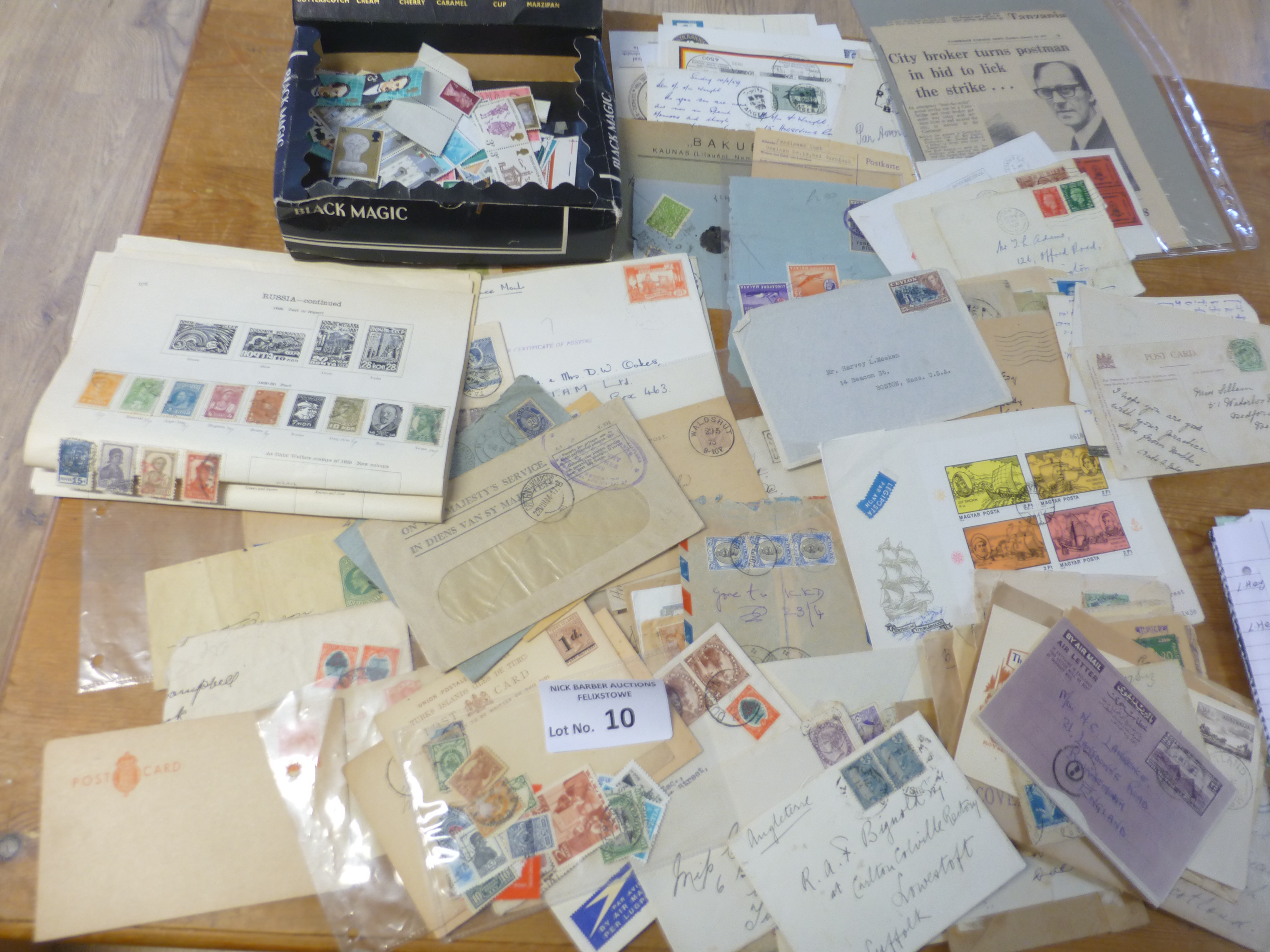 Stamps : Bag of various inc older covers & various