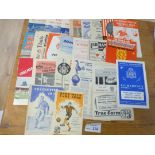 Football : Collection of programmes 1950's some fi