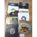 Records : BEATLES x11 UK singles & Beatles related