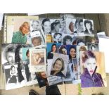 Collectables : Celebrity autographs x40 inc Sadie