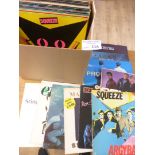 Records : Box of 40+ albums inc Police, Squeeze, S
