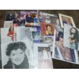 Collectables : Celebrity Autographs (23) b/w & col