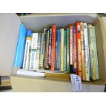 Speedway : Large box of books - 32 1970's onward -