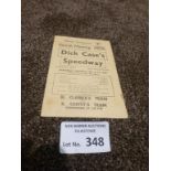 Speedway : Dick Case's Speedway - Rye House - Rye