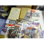 Motor Cycling : Collection of programmes inc Brand