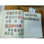 Stamps : Old Time Stamp collection in 2 well filled