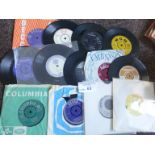 Records : Small case of interesting 45's