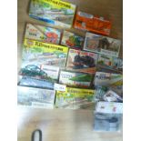Diecast : Railway mostly related box of kits inc A