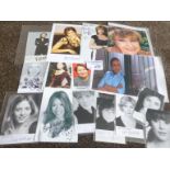 Collectables - Celebrity Autographs x34 inc Kerry