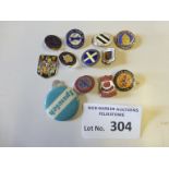 Football : Collection of mostly 1960's club badges