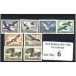 Stamps : AUSTRIA 1950 Birds Set (7 Vals) LMM/MH