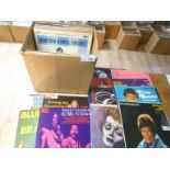 Records : 45+ mostly original 1960's albums by female